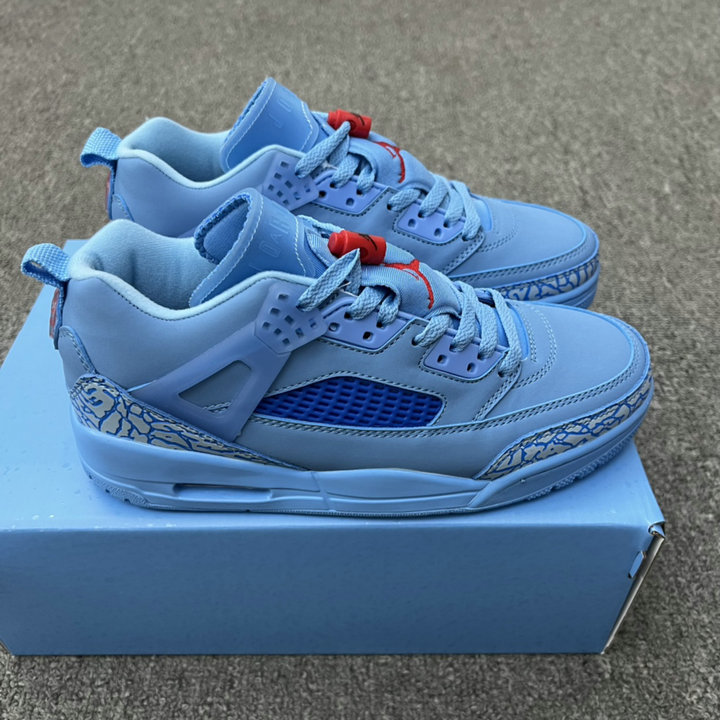 Nike Basketball Chaussures Air Jordan 3.5 Spizike Low Bleu